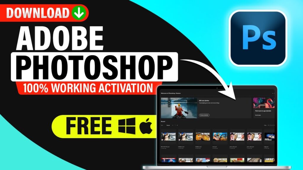 Adobe Photoshop Crack Free Download (2025 Version Unlock Premium)