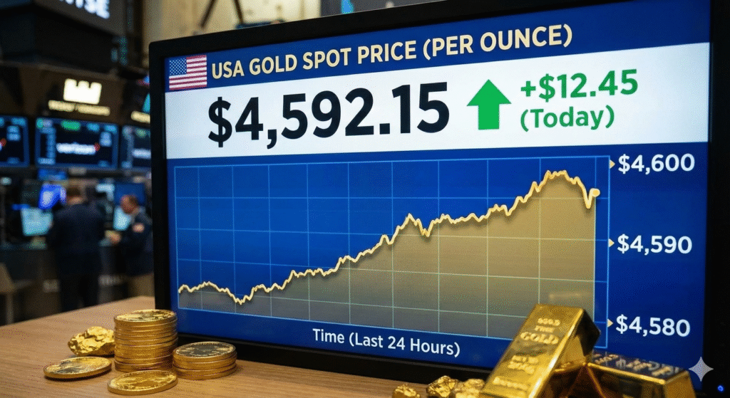 Current Gold Spot Prices (USD)
