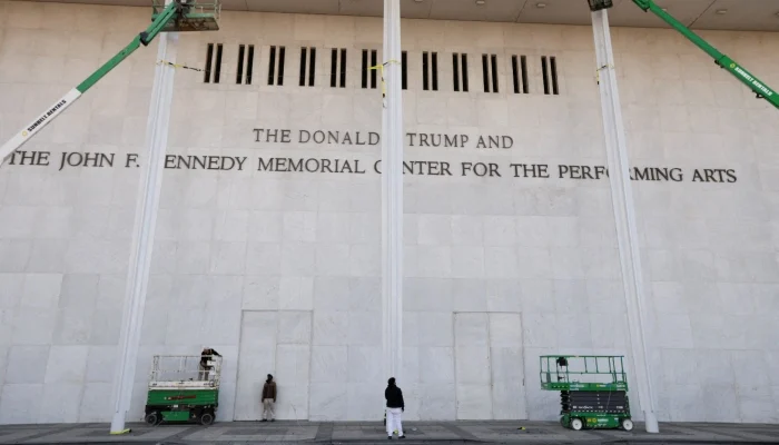 US judge orders Trump’s name be removed from Kennedy Centre