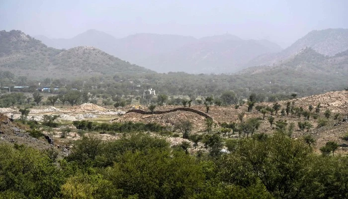 Mining turns India’s heat-shield hills to dust