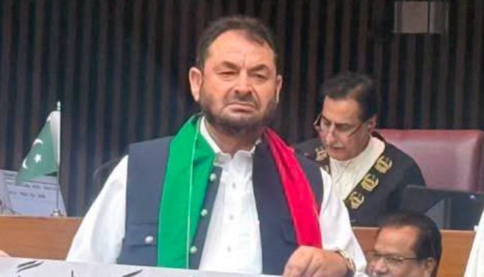PTI MNA Iqbal Afridi suspended for entire budget session