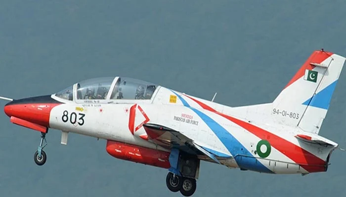PAF, Navy pilots martyred in trainer aircraft crash near Mardan: ISPR